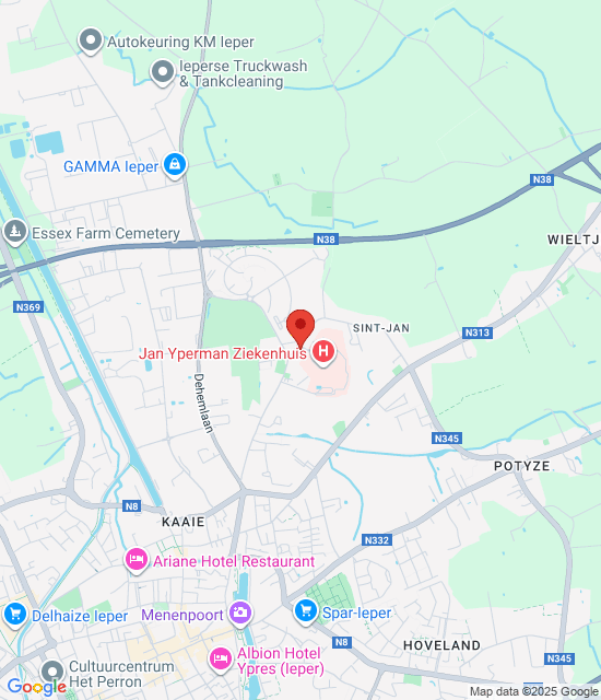 Google maps afbeelding voor Huisartsenwachtpost Westhoek