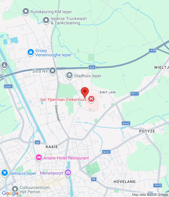 Google maps afbeelding voor Huisartsenwachtpost Westhoek